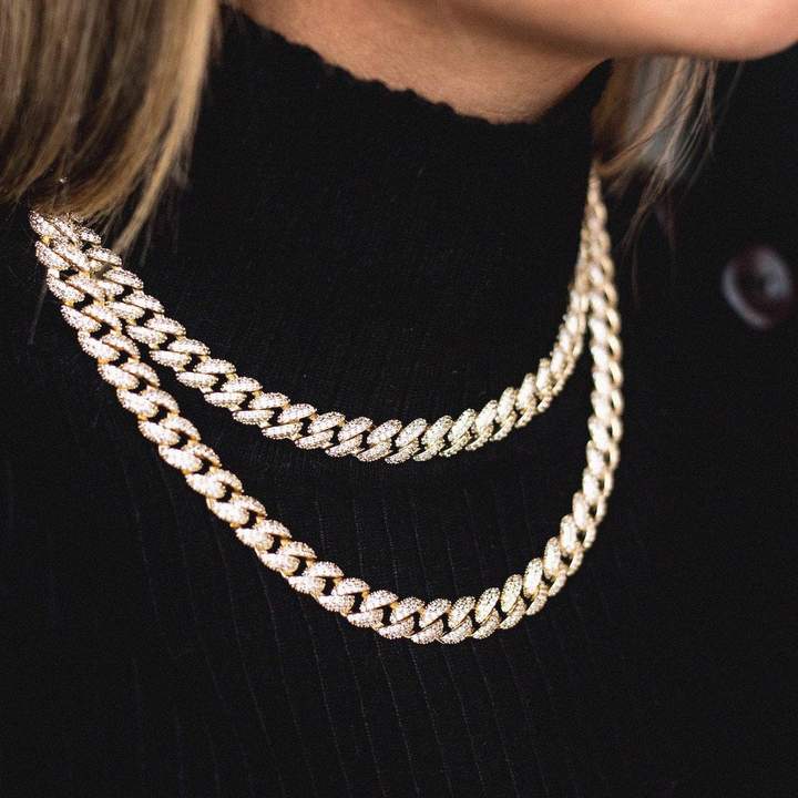 Little Gold Cuban Link necklace 8,5mm