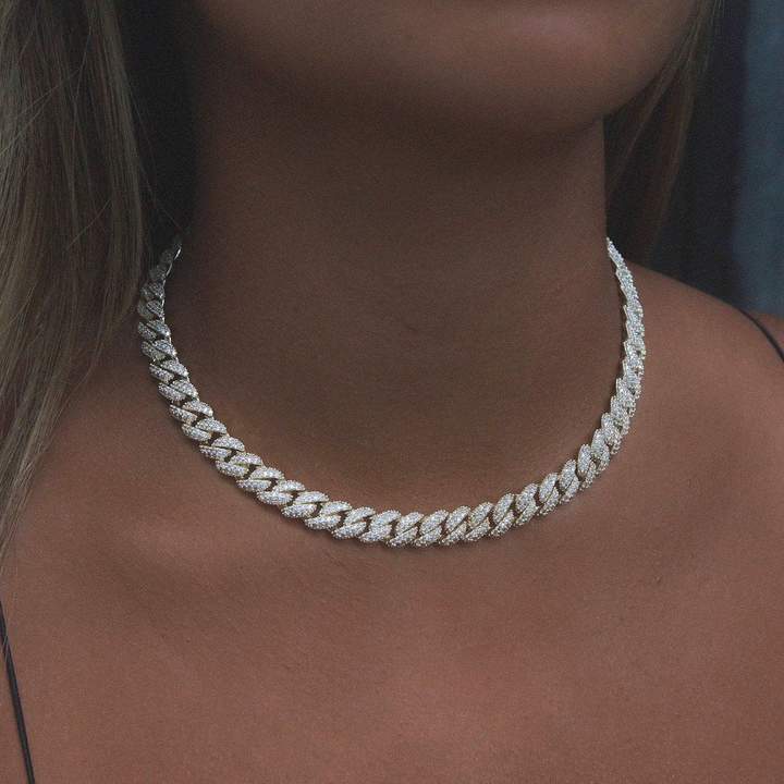 Little Gold Cuban Link necklace 8,5mm