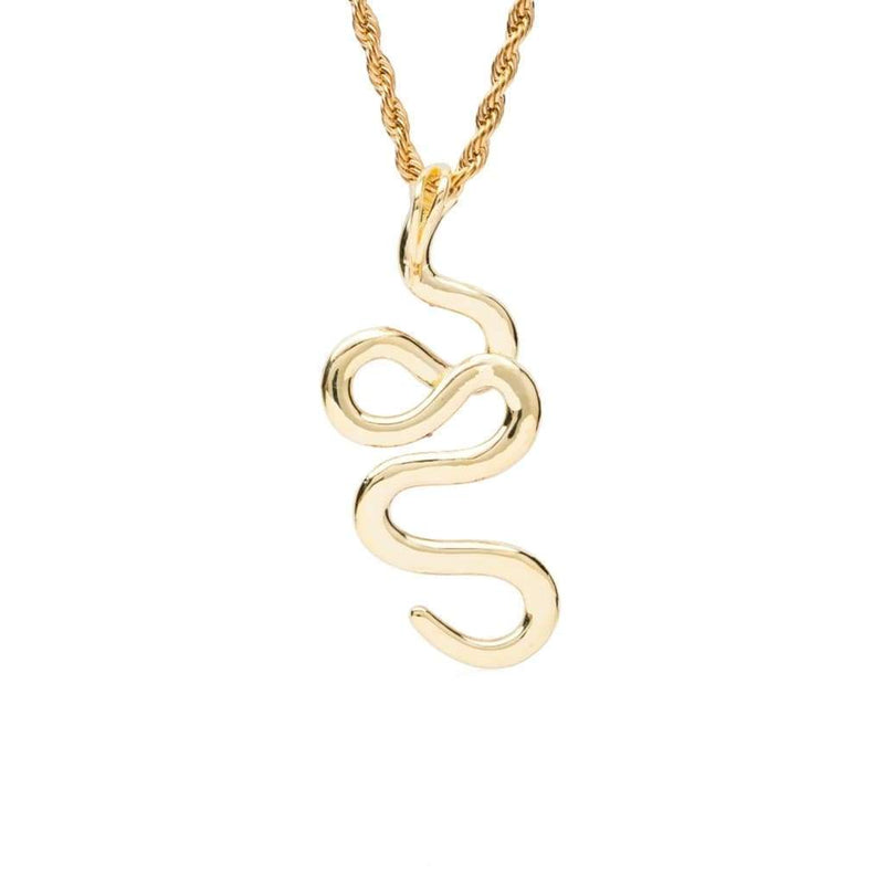 Iced Out Gucci Snake Pendant - 2
