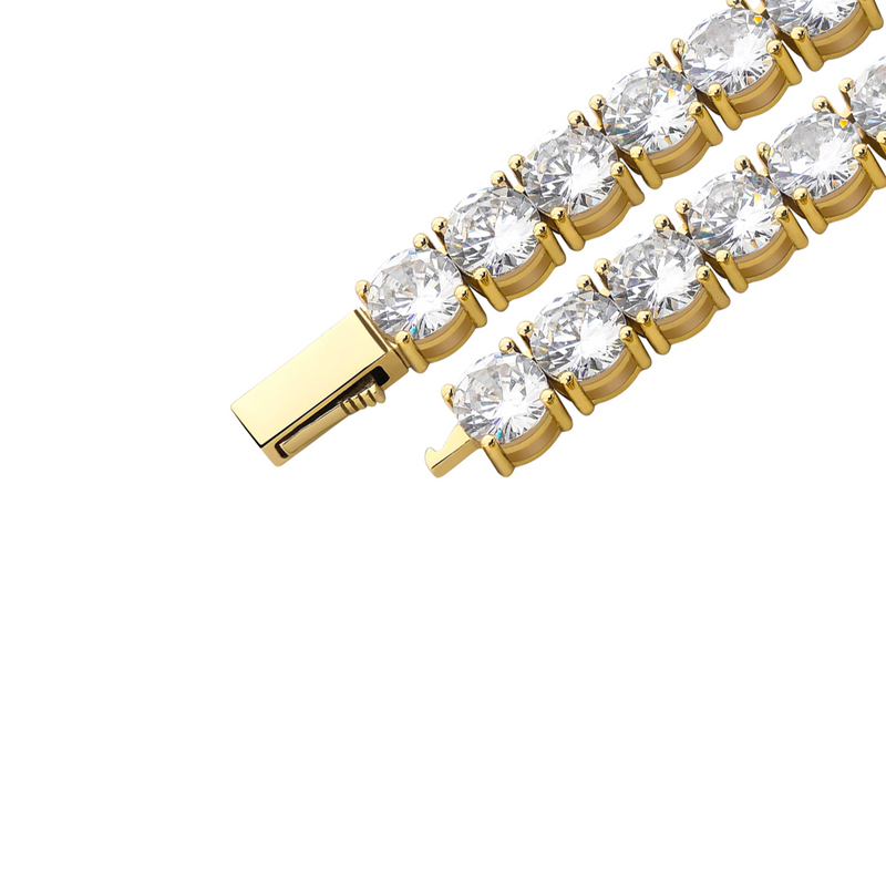 Gold Tennis Bracelet 5mm